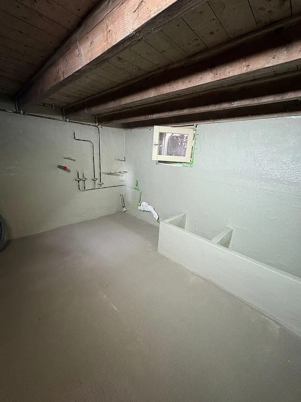 SOLIDPROOF SMP 1K SF liquid resultaat tegen lekkende kelders